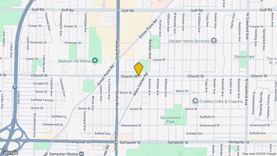 4643 Church St Map and Location Details