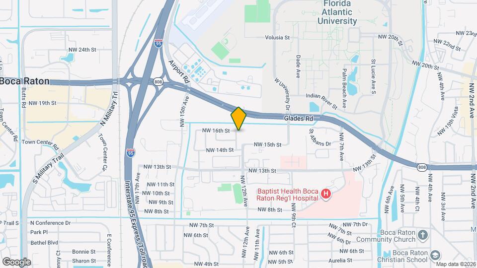 1560 NW 12th Way Map and Location Details