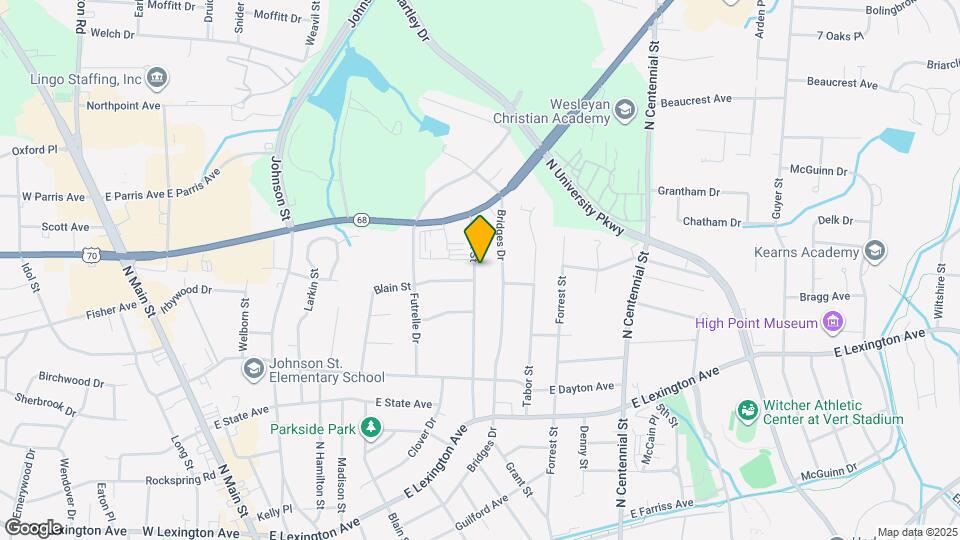 1602 Cook St Map and Location Details