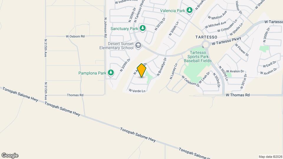 30853 W Pinchot Ct Map and Location Details