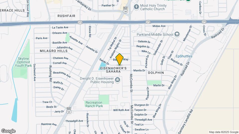 5710 Saluki Dr Map and Location Details