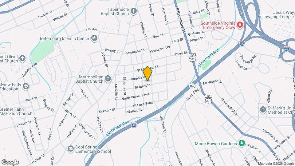 315 St Mark St Mapa y Detalles de la Ubicación