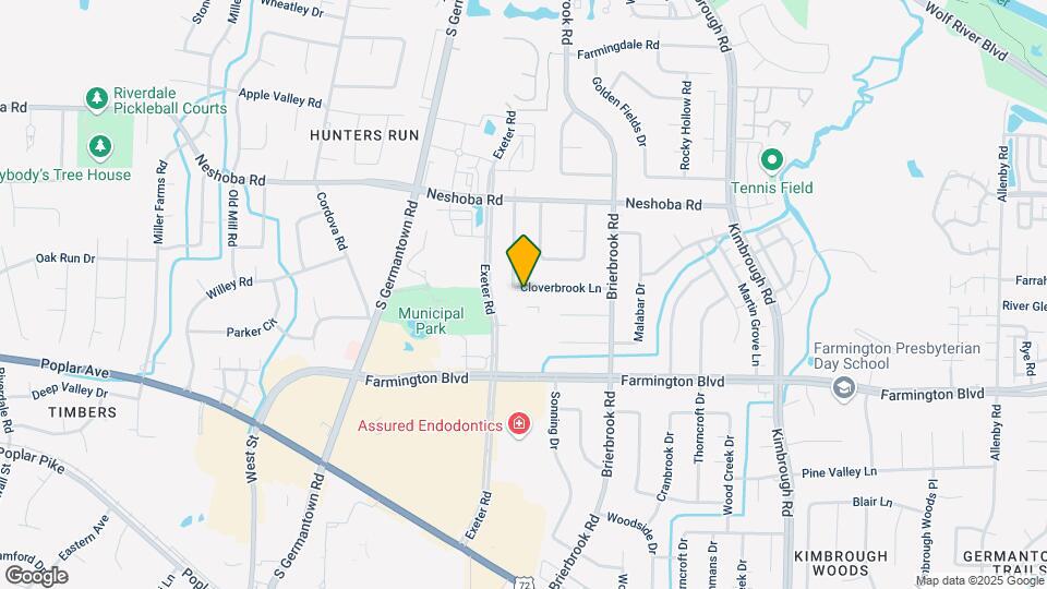 7861 Cloverbrook Ln Map and Location Details