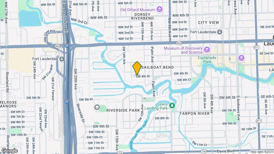 410 SW 13th Ave Mapa y Detalles de la Ubicación
