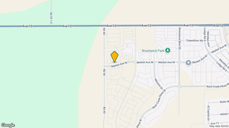 1176 Ponderosa Wy W Map and Location Details