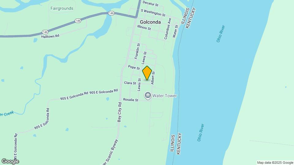 223 Clara St Map and Location Details