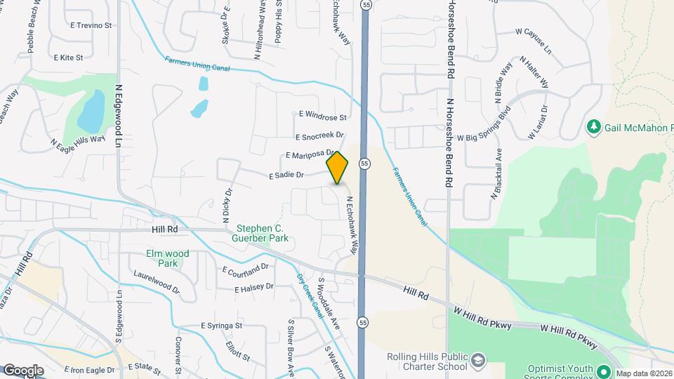 248 N Caracaras Way Map and Location Details