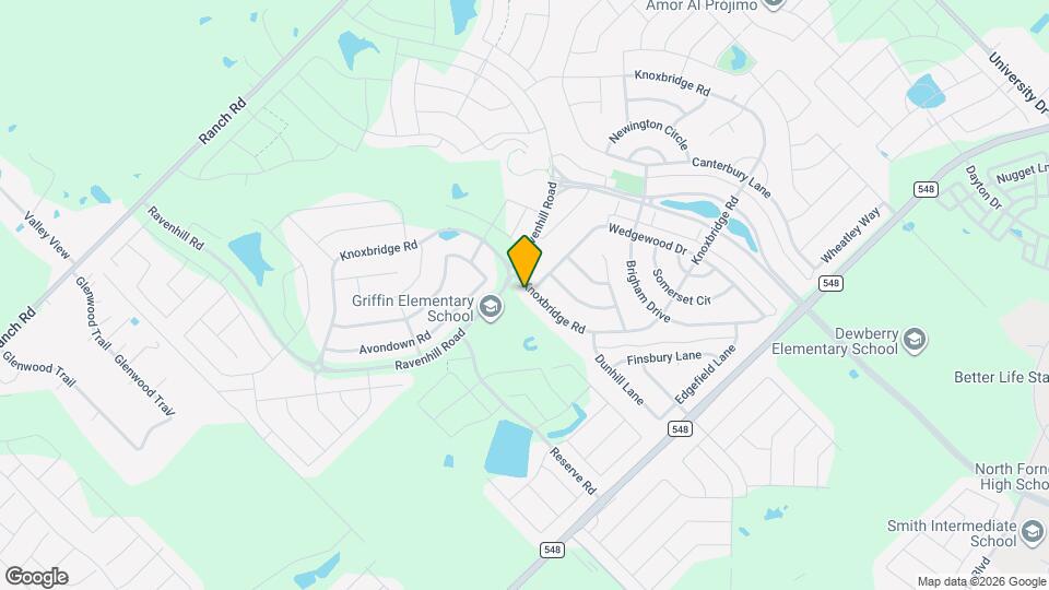 1006 Knoxbridge Rd Map and Location Details