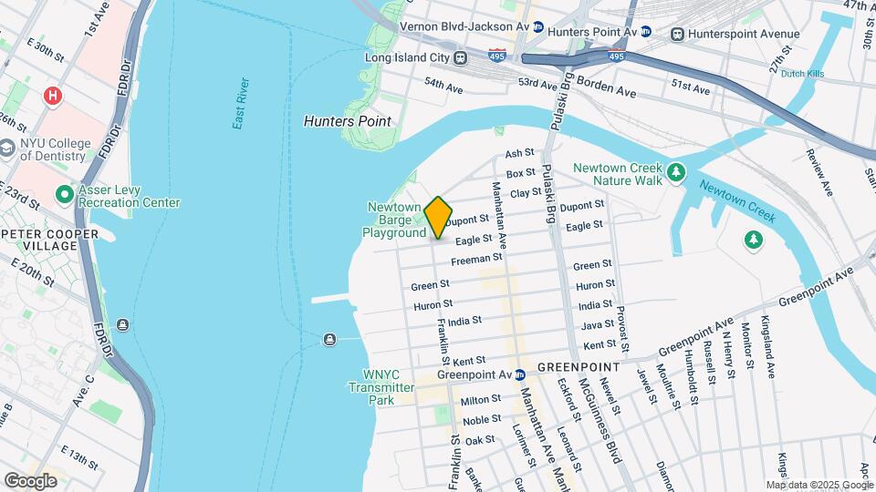 150 Eagle St Mapa y Detalles de la Ubicación