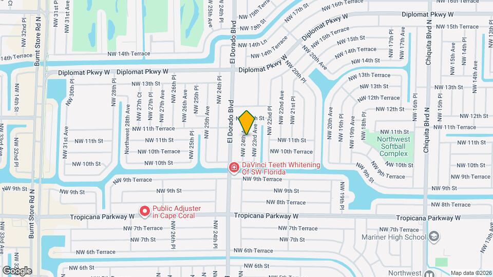 1101 NW 24th Ave Map and Location Details