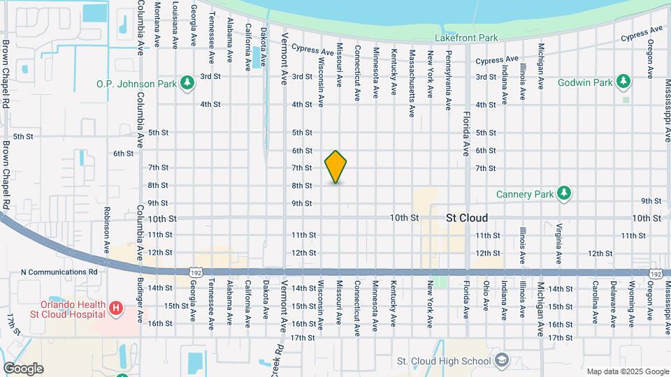 802 Missouri Ave Mapa y Detalles de la Ubicación