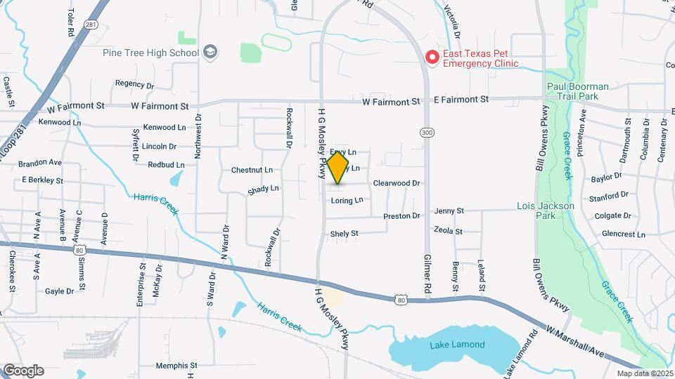 1718-1721 Clearwood Dr Mapa y Detalles de la Ubicación