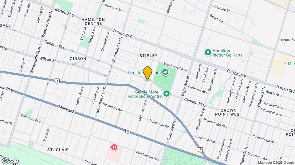 28 Lottridge St Map and Location Details