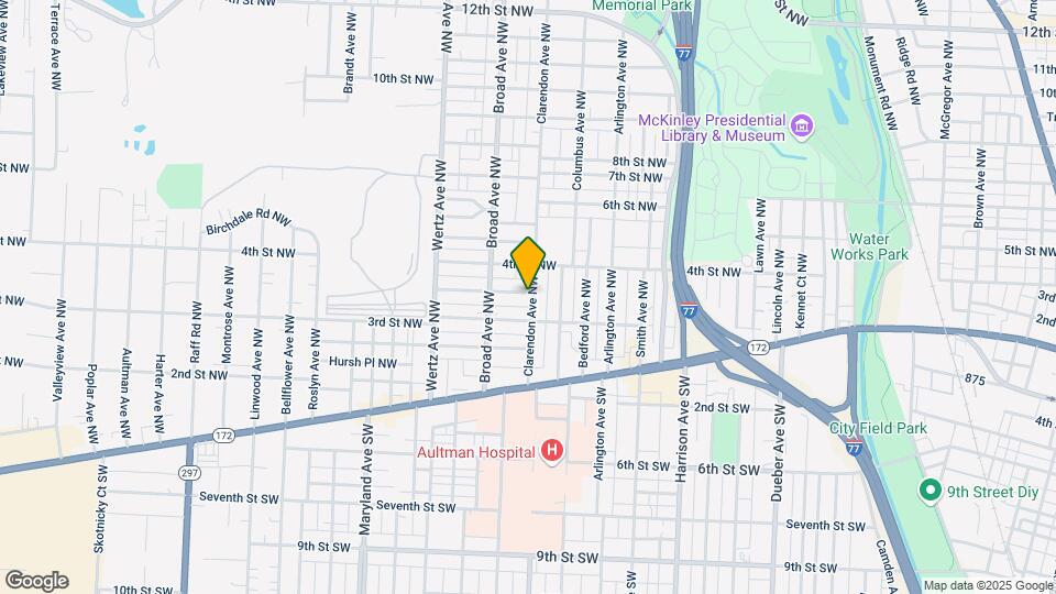 323 Clarendon Ave NW Map and Location Details