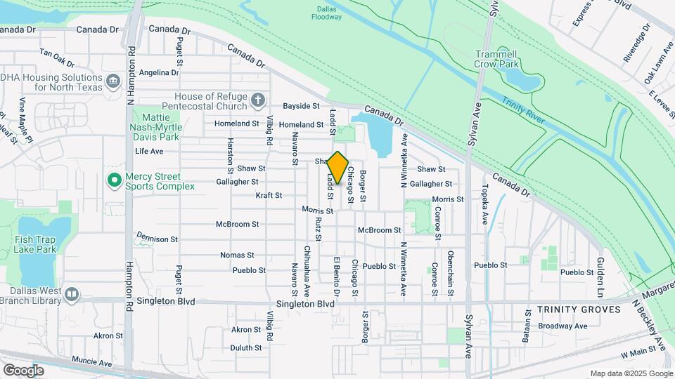 3429 El Benito Dr Map and Location Details