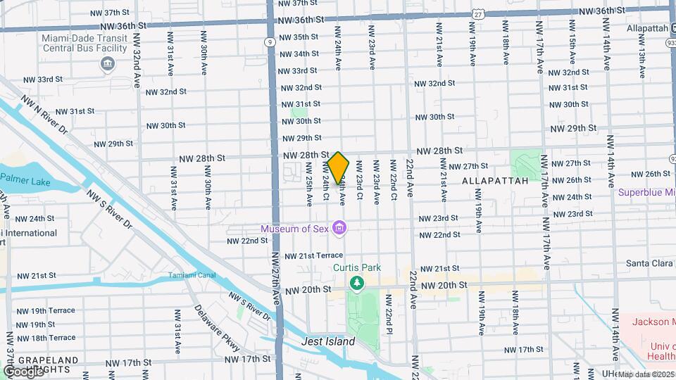 2590 NW 24th Ave Map and Location Details