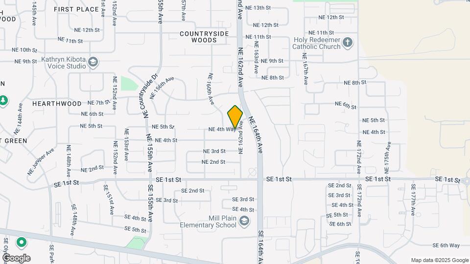 16113 NE 4th Way Map and Location Details