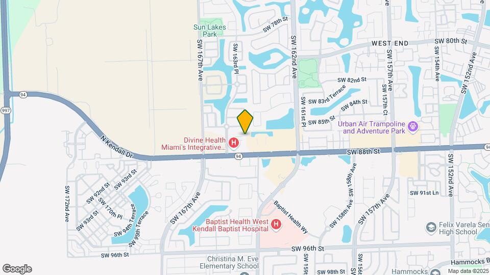 8785 SW 165th Ave Map and Location Details
