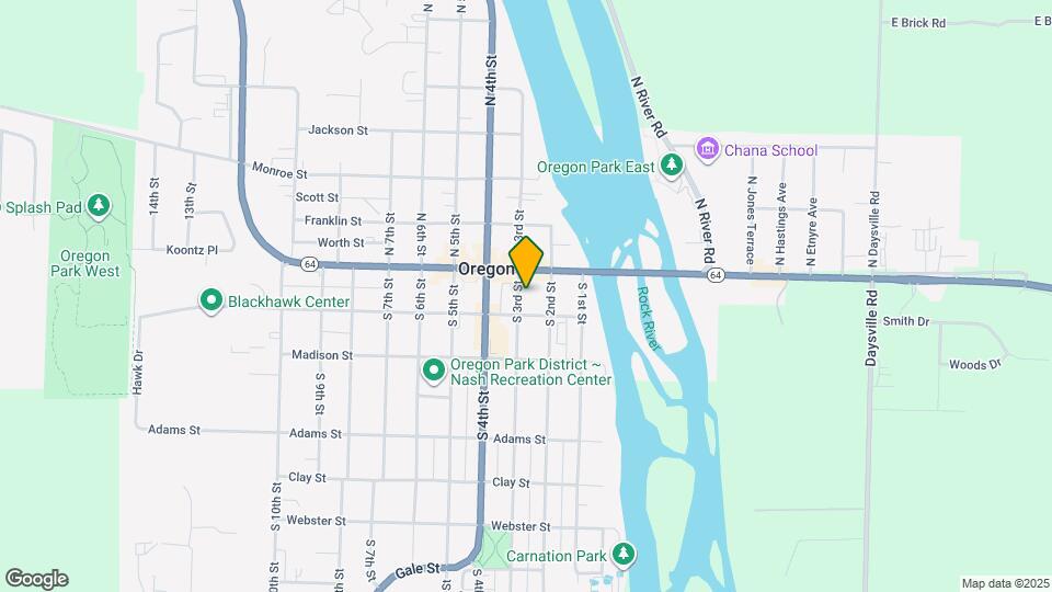 123 S 3rd St Map and Location Details