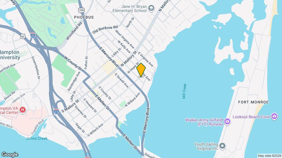 215 E Cummings Ave Map and Location Details