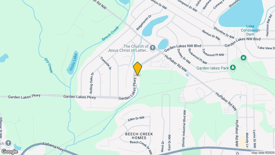 3579 Garden Lakes Pkwy Mapa y Detalles de la Ubicación