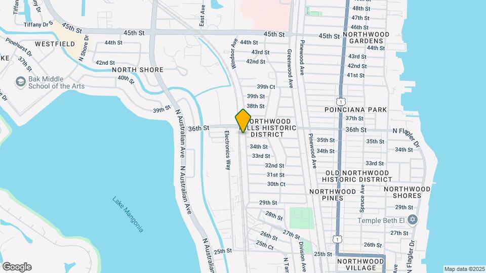 3517 Windsor Ave Map and Location Details