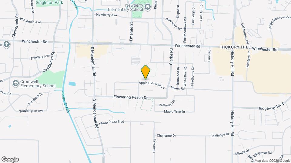 5546 Apple Blossom Dr Map and Location Details