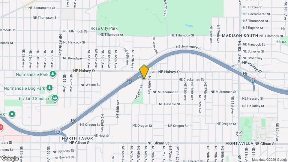 1336 NE 68th Ave Map and Location Details
