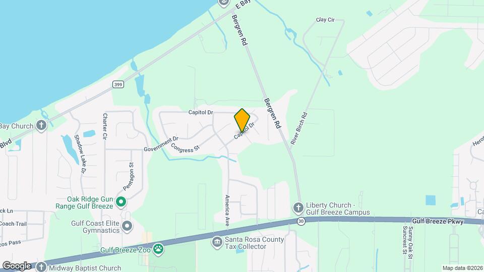 6042 Capitol Dr Map and Location Details