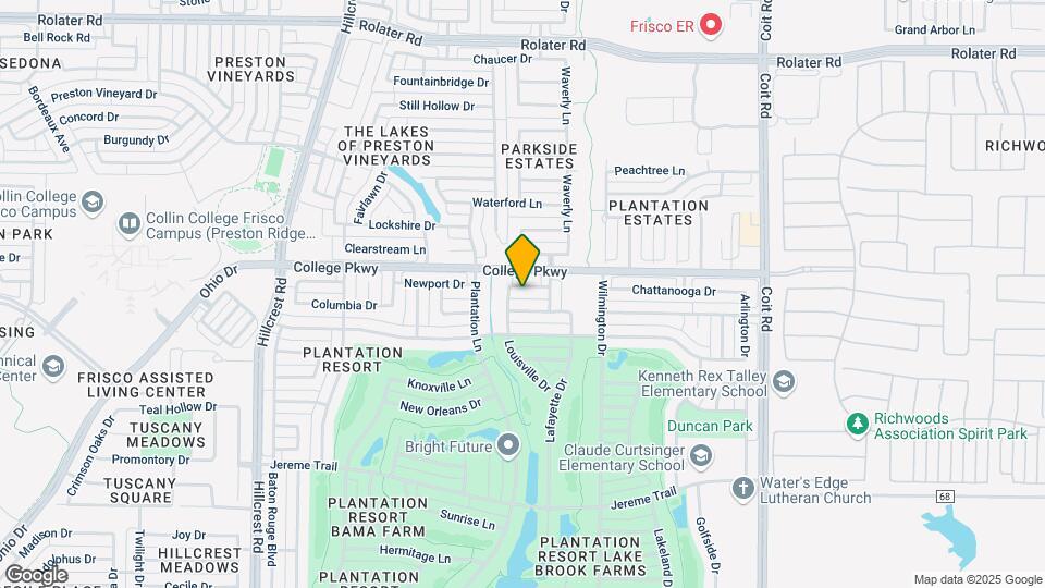 11601 Wingfield Ln Map and Location Details