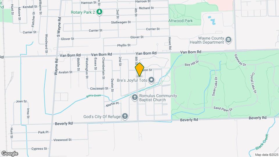 6043 4th St Map and Location Details