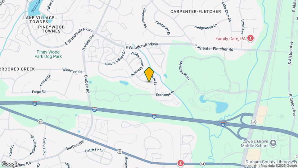 1320 Mallory Ln Map and Location Details