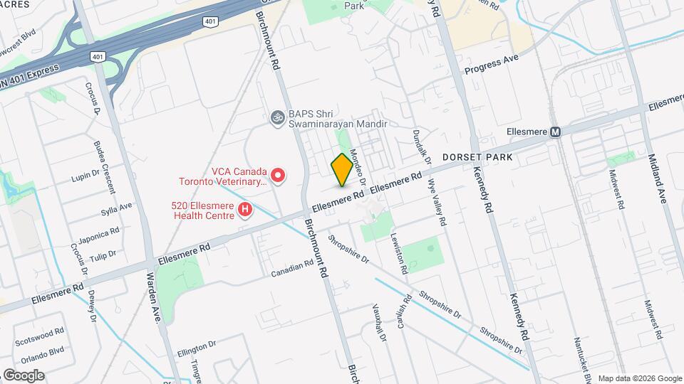 18 Mondeo Dr, Unit 541 Map and Location Details