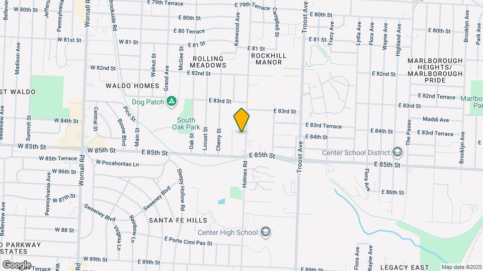 8342 Holmes Rd Map and Location Details