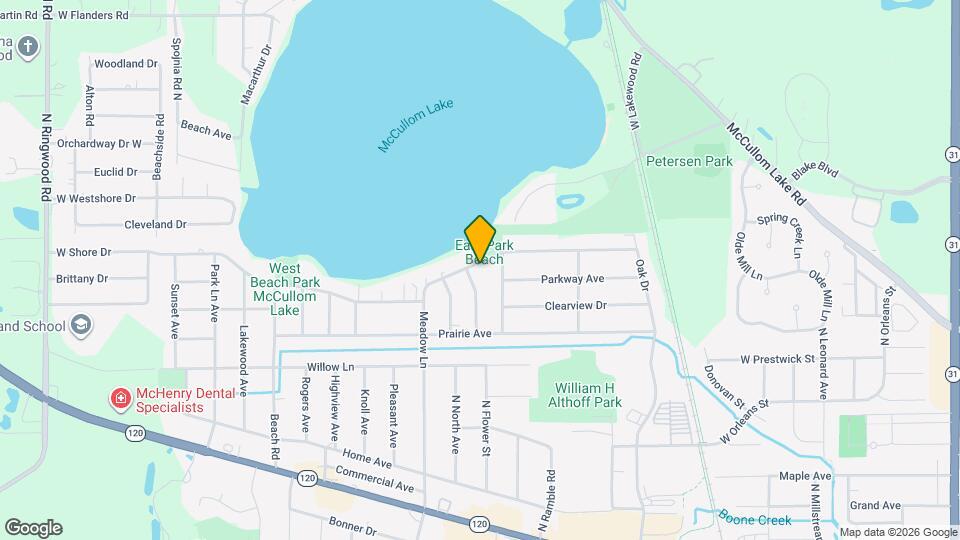 4611 W Shore Dr Map and Location Details