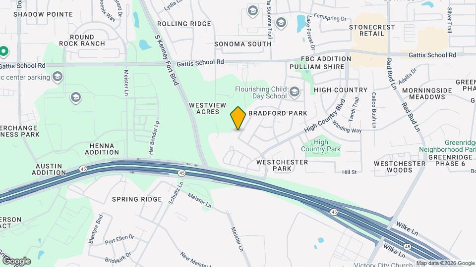 2928 Donnell Dr Map and Location Details