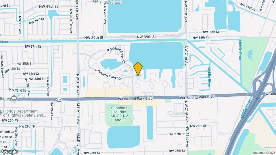 2647 NW 33rd St Map and Location Details