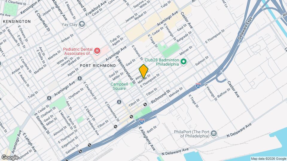 3339 Mercer St Mapa y Detalles de la Ubicación