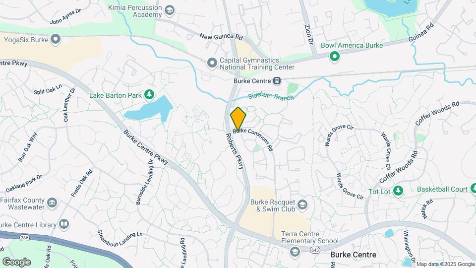 5806 Bridgetown Ct Map and Location Details