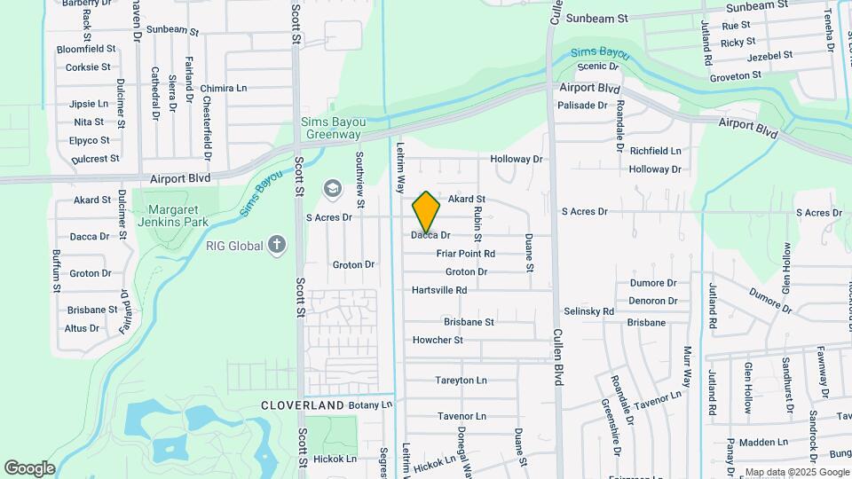 4122 Dacca Dr Map and Location Details