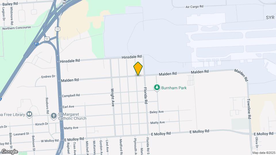 500 Malden Rd Map and Location Details