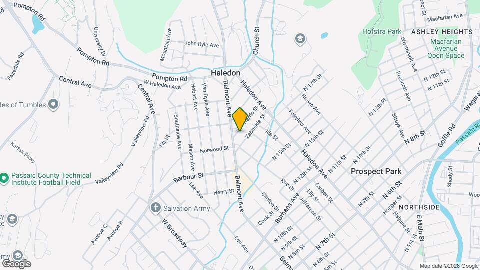 16 Harris St Map and Location Details