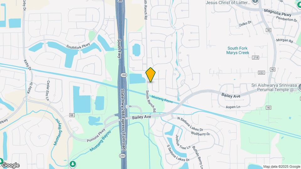 3718 Tumbling Falls Dr Map and Location Details