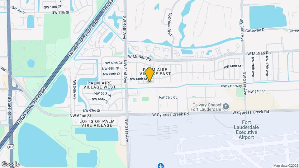 2904 NW 67th Ct Map and Location Details