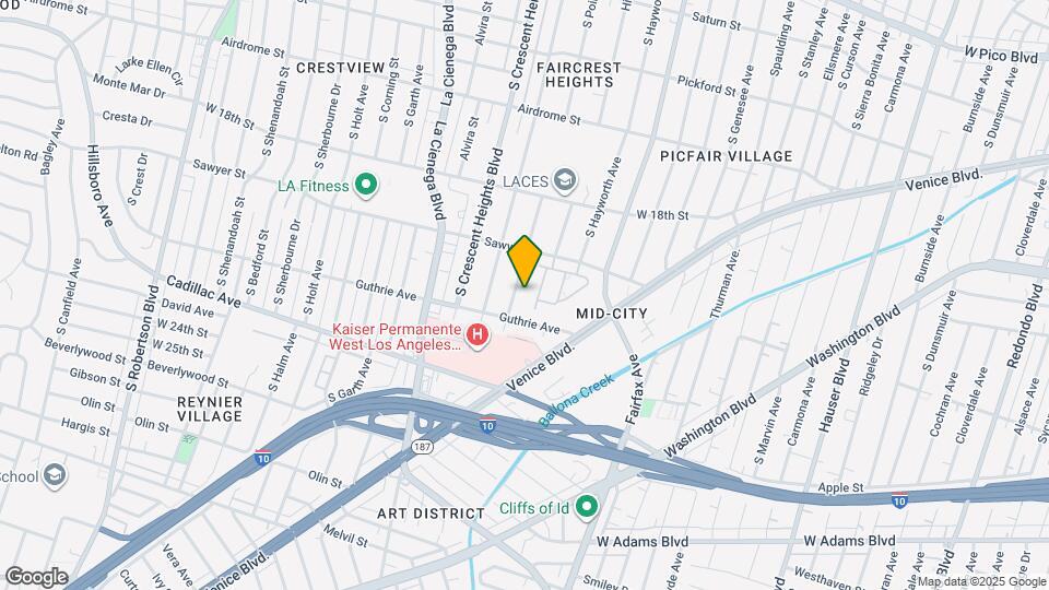 1948 S Point View St Map and Location Details