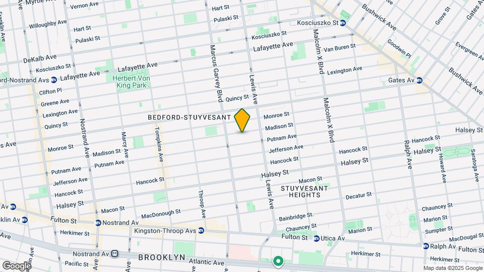 518 Madison St, Unit Apt 2 Map and Location Details