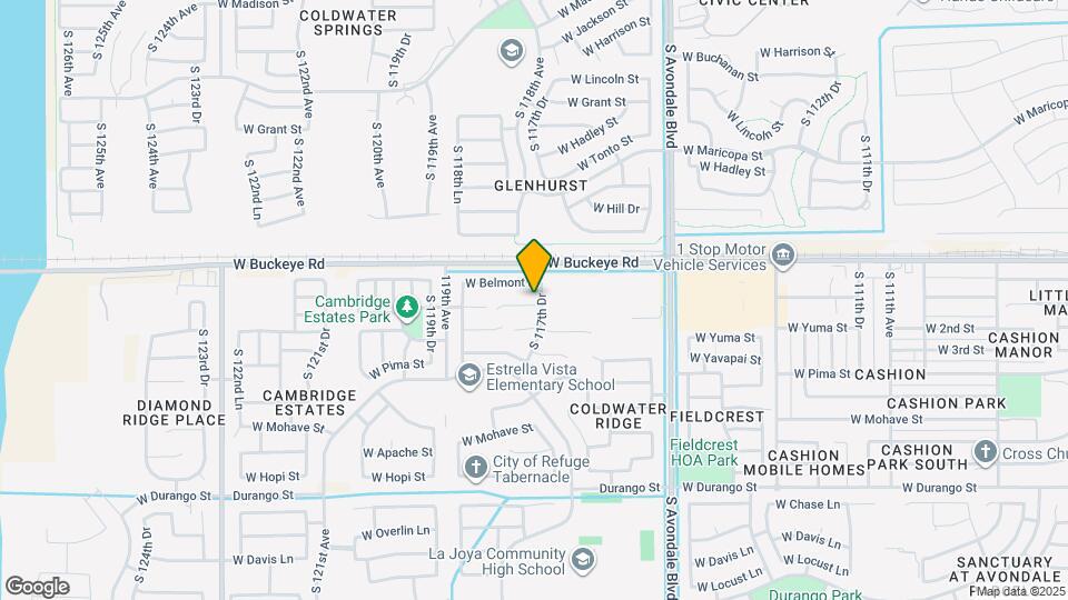 11756 W Joblanca Rd Map and Location Details