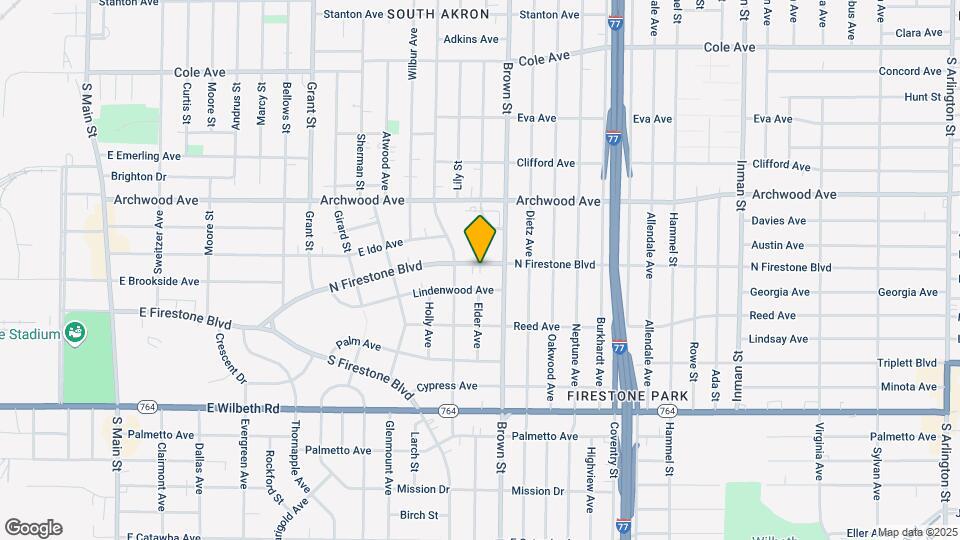 432 N Firestone Blvd Map and Location Details