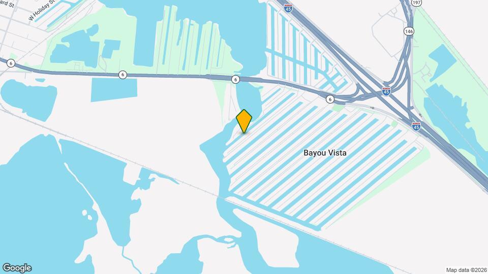 109 Bayou Vista Dr Map and Location Details