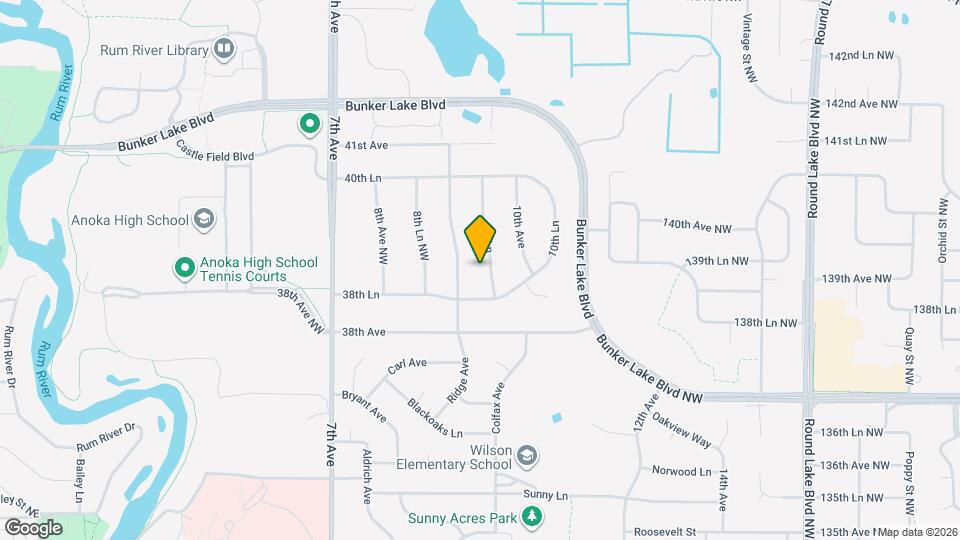 3901 9th Ln Map and Location Details